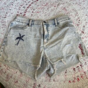Aerie Daydream Denim Short Size Medium NWT